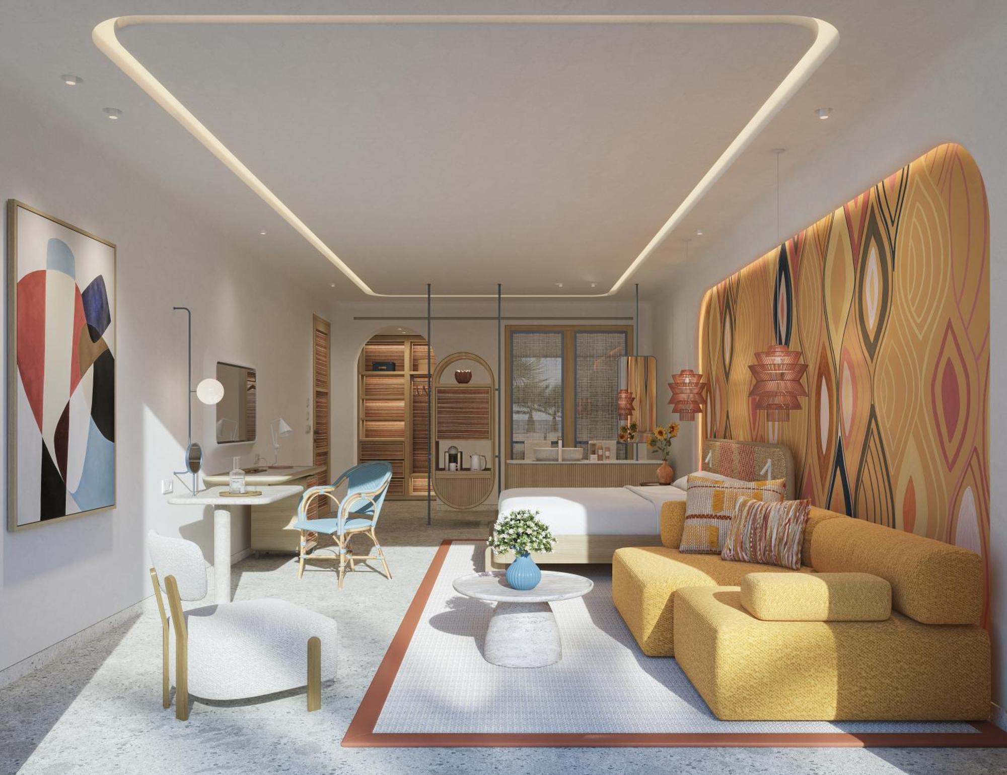 Myconian Sunrise Relais & Chateaux Hotel Agrari  Стая снимка